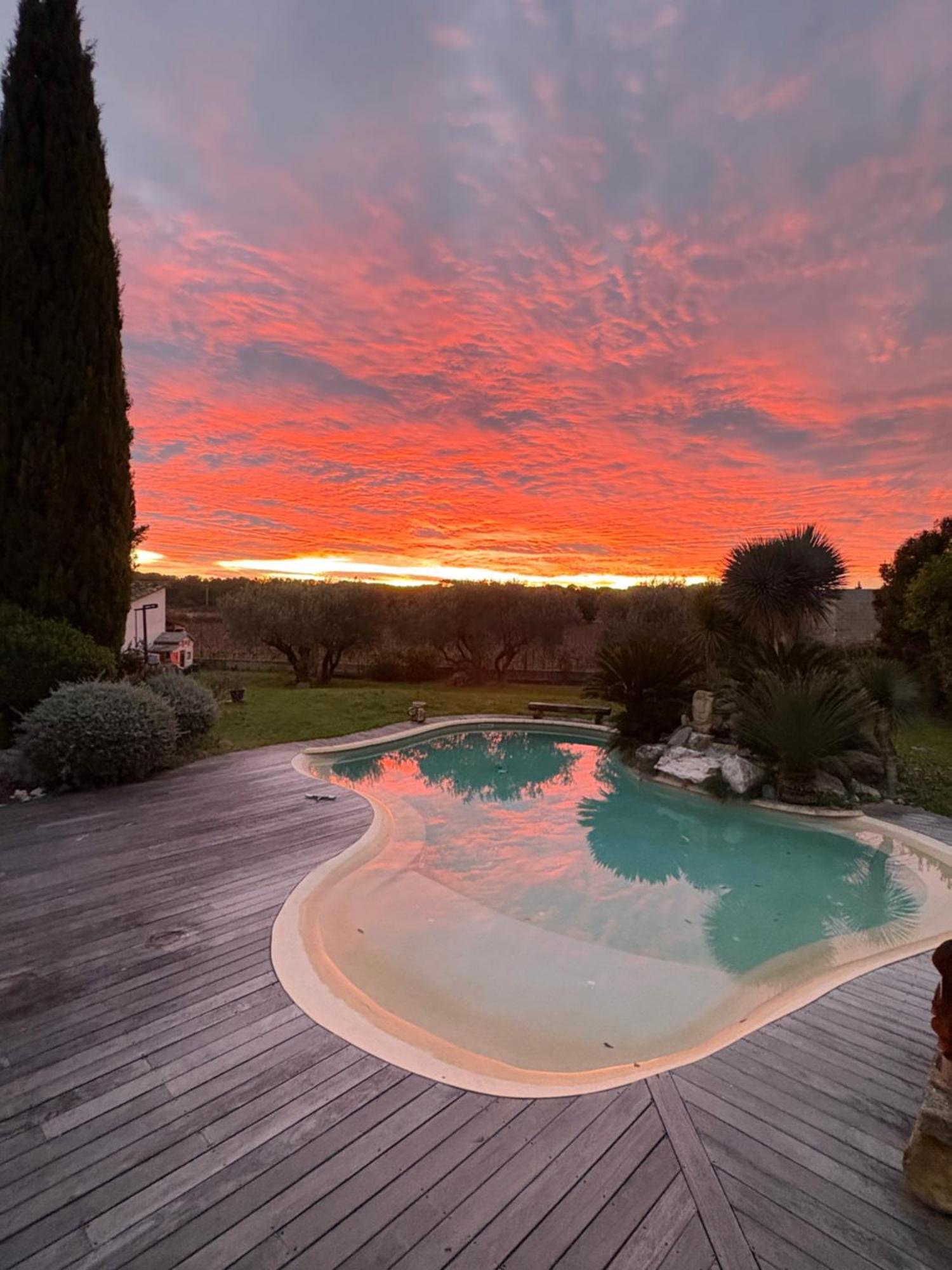 Le Clos Des Vignes Junas Exteriér fotografie